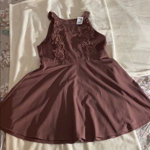 Formal blush colored dress !